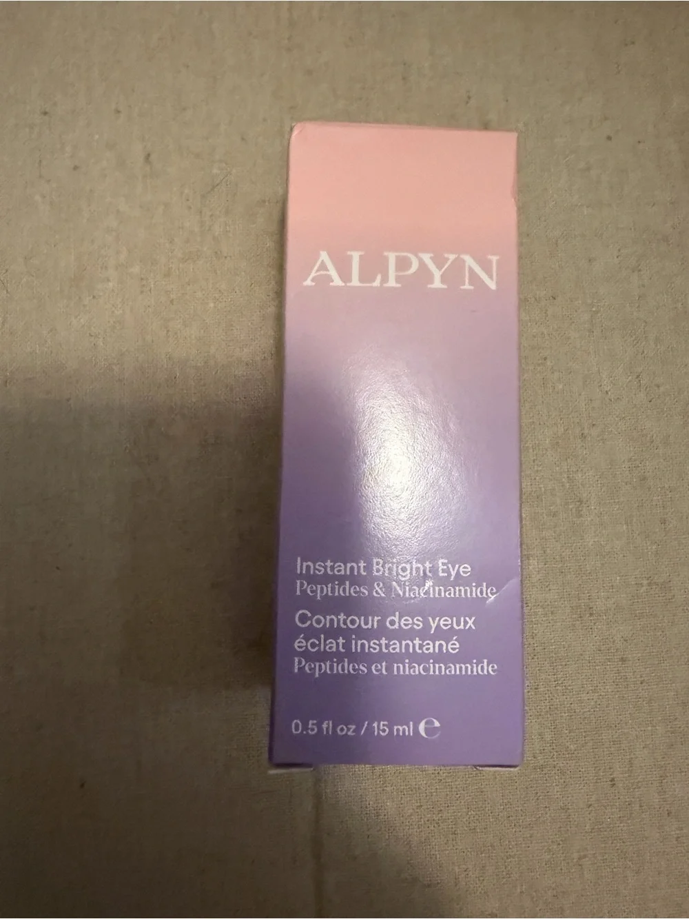 ALPYN Instant Bright Eye Eye Serum - NEW